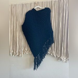 Ann Taylor Knit Poncho